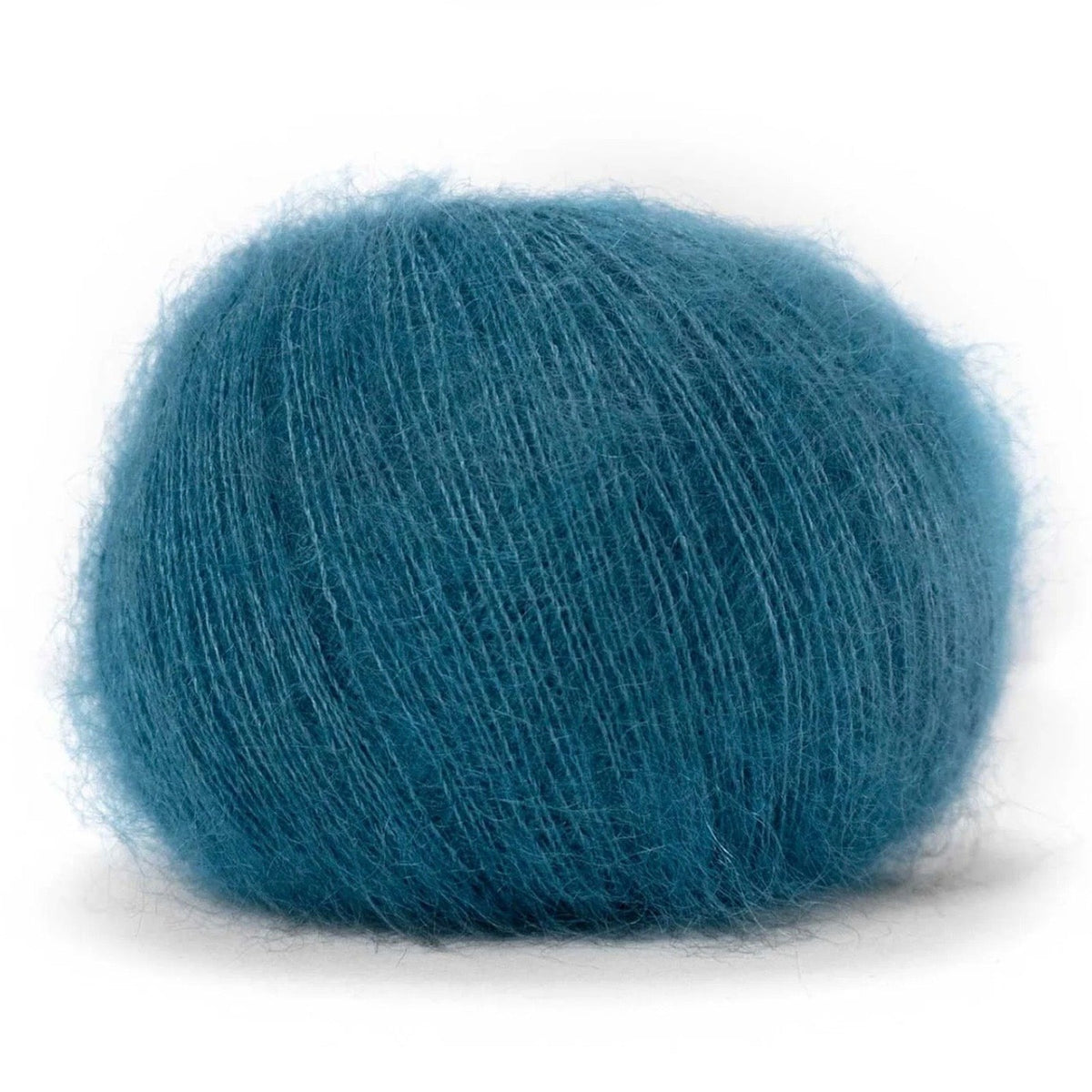 Pascuali Mohair Bliss, super kid mohair and mulberry silk ball, blue shade