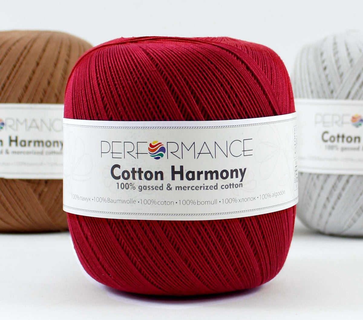 PERFORMANCE HARMONY, mercerized cotton skein