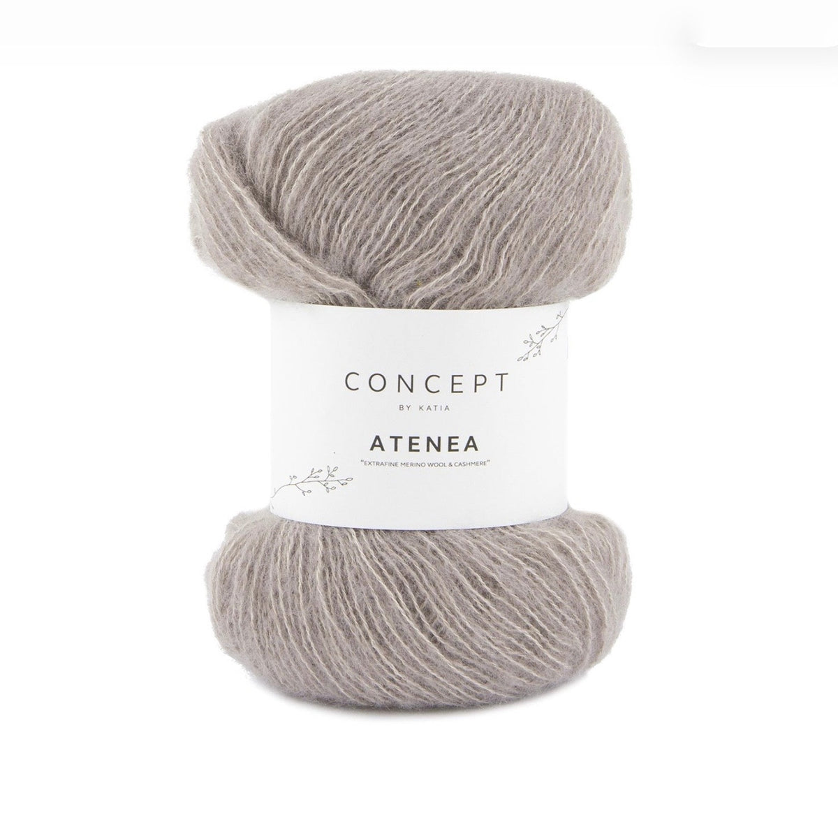 Katia Atenea, merino, cotton and cashmere ball, lilac shade