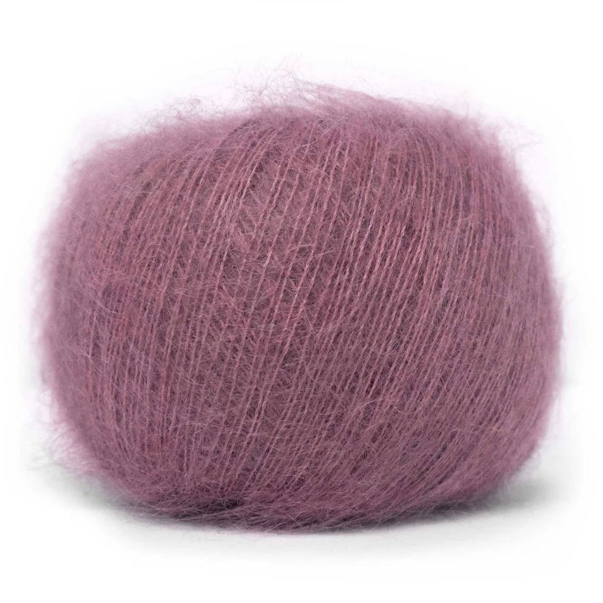 Pascuali Mohair Bliss, super kid mohair and mulberry silk ball, pink shade