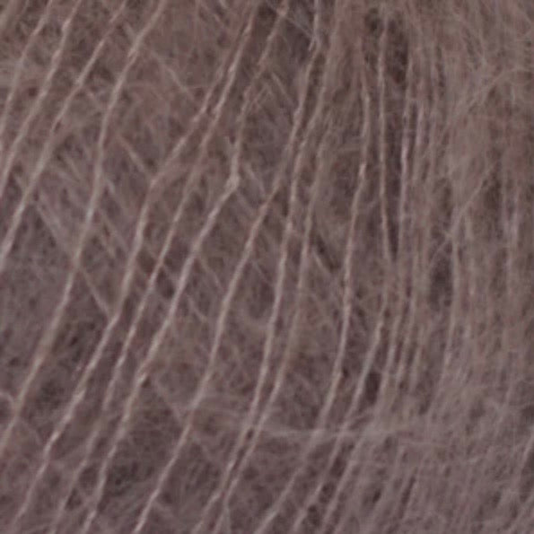 Gepard Kid Seta, gomitolo di kid mohair e seta, colore talpa