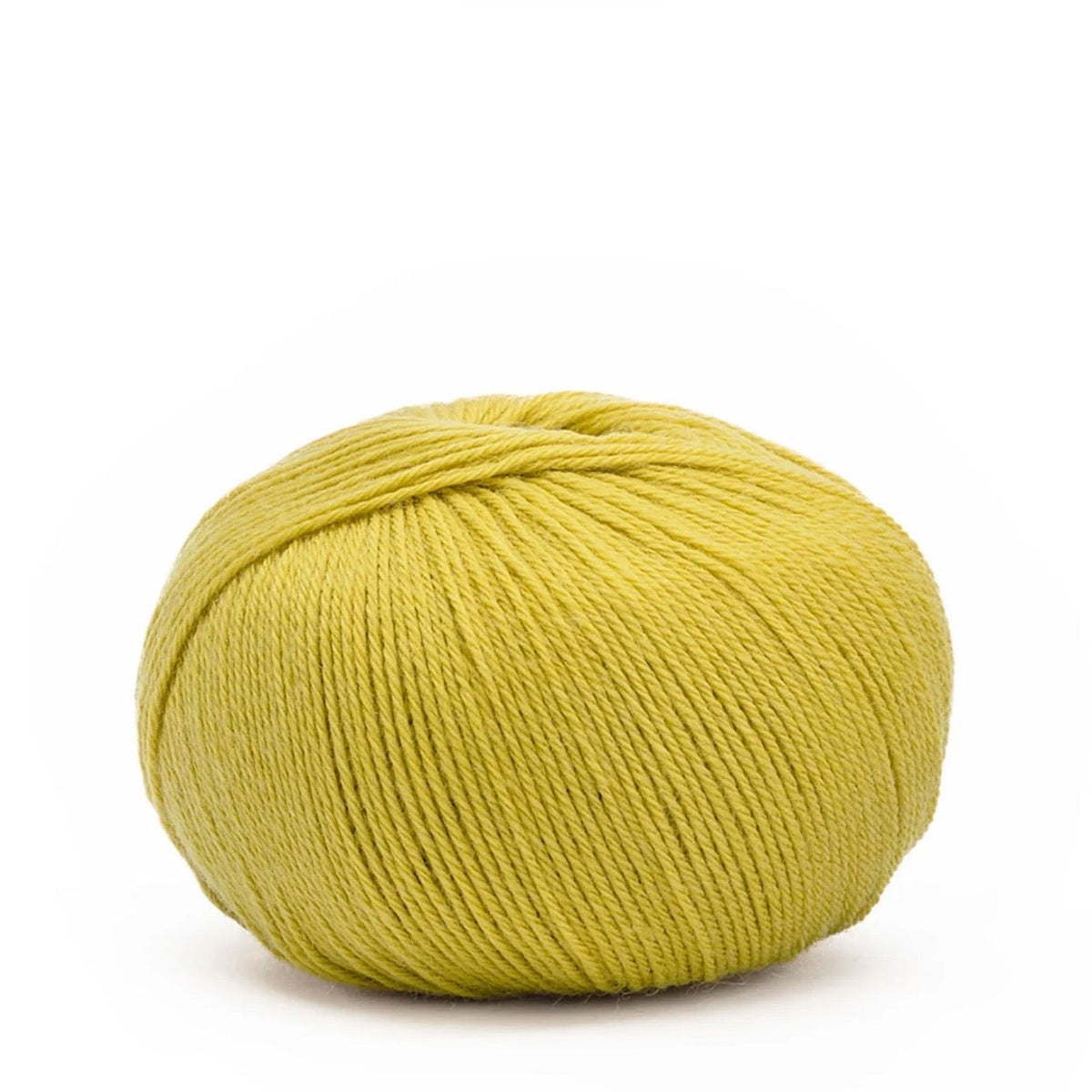 Pascuali Merino Baby, merino ball, mustard shade