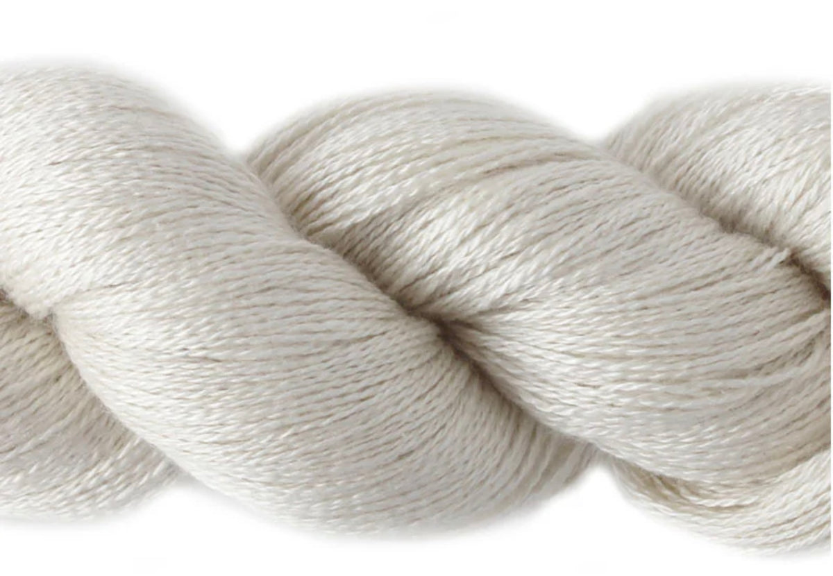 Silky Cashmere Fingering, silk and cashmere skein
