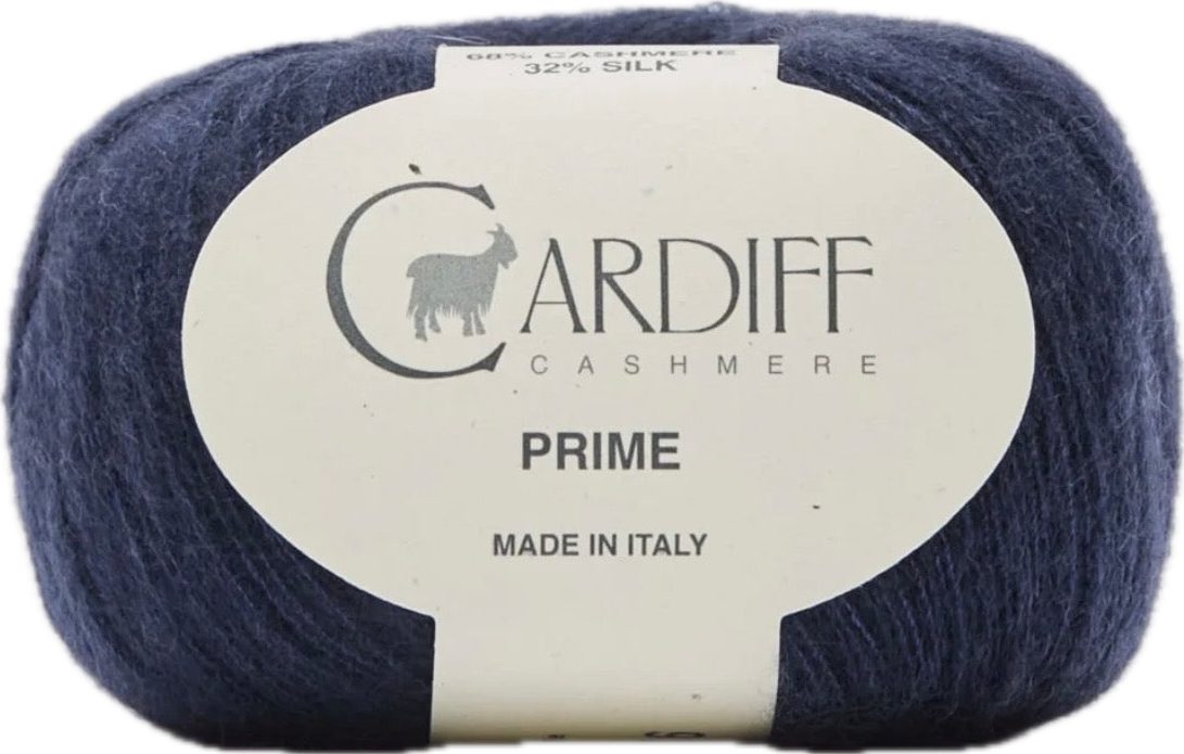 Cardiff Cashmere Prime ball, shade 191 (navy)