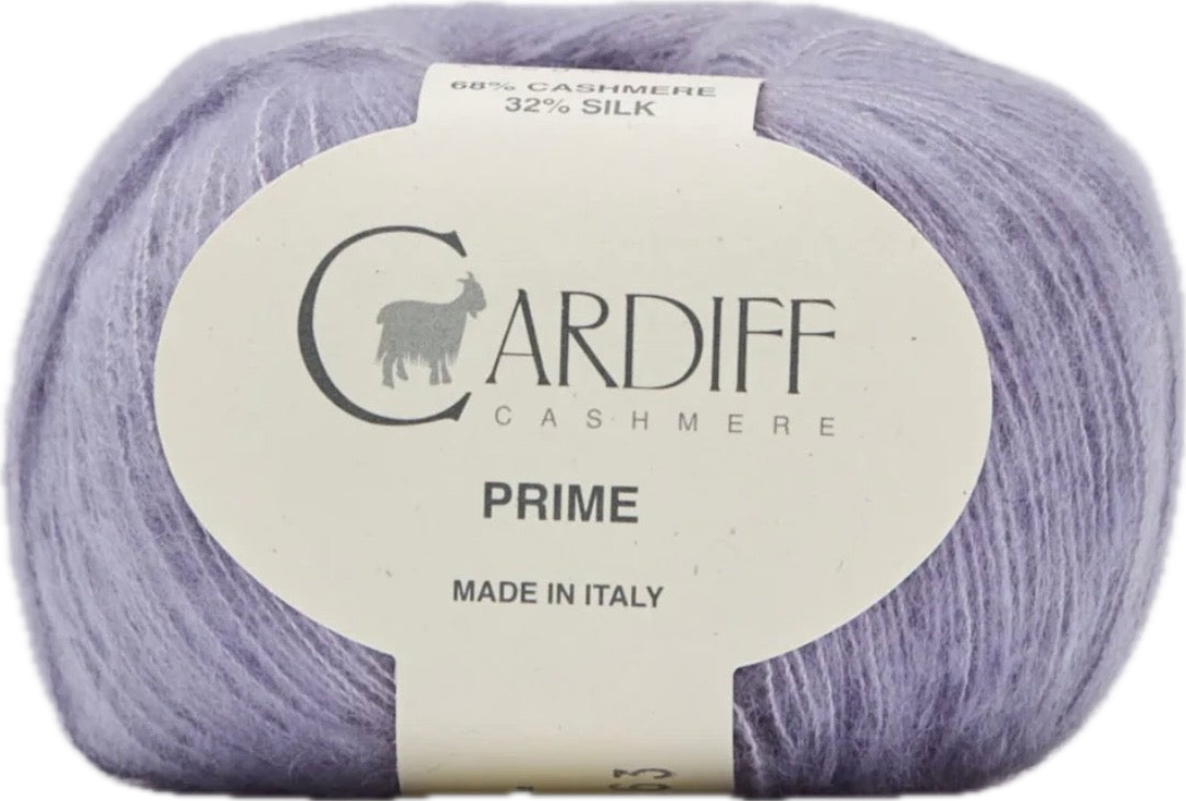 Cardiff Cashmere Prime ball, shade 192 (lilac)