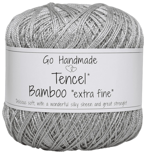 Tencel Bamboo extra Fine – Tencel & Bamboo Yarn — Grey
