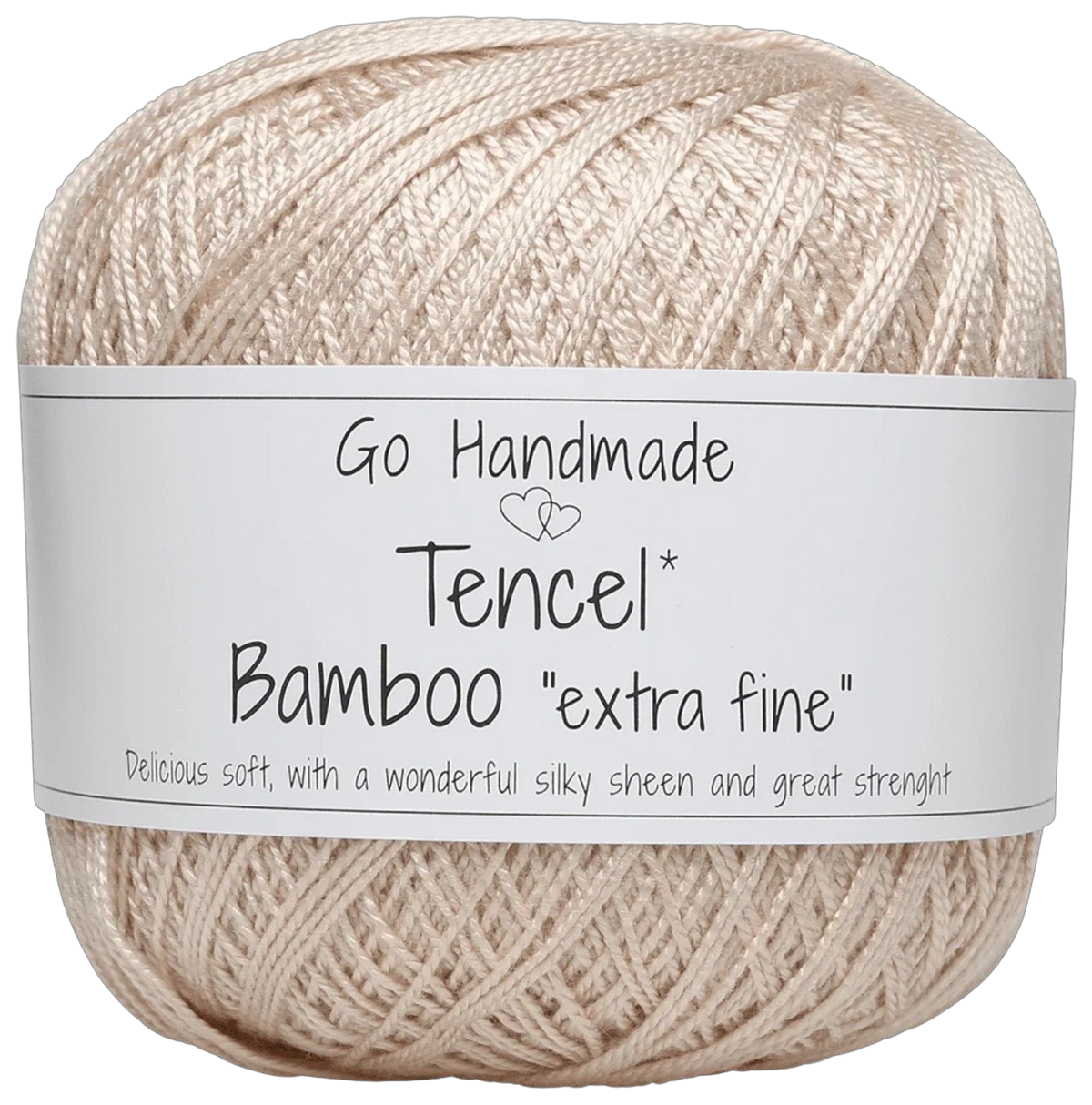 Tencel Bamboo Extra Fine ball, shade Off white (off-white)