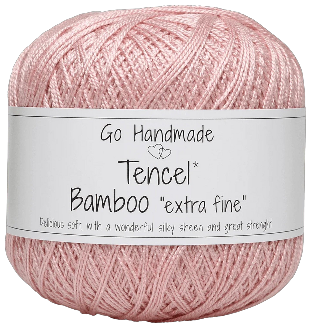 Tencel Bamboo Extra Fine ball, shade Pink (pink)