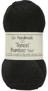 Tencel Bamboo Fine – Tencel & Bamboo Yarn · Black