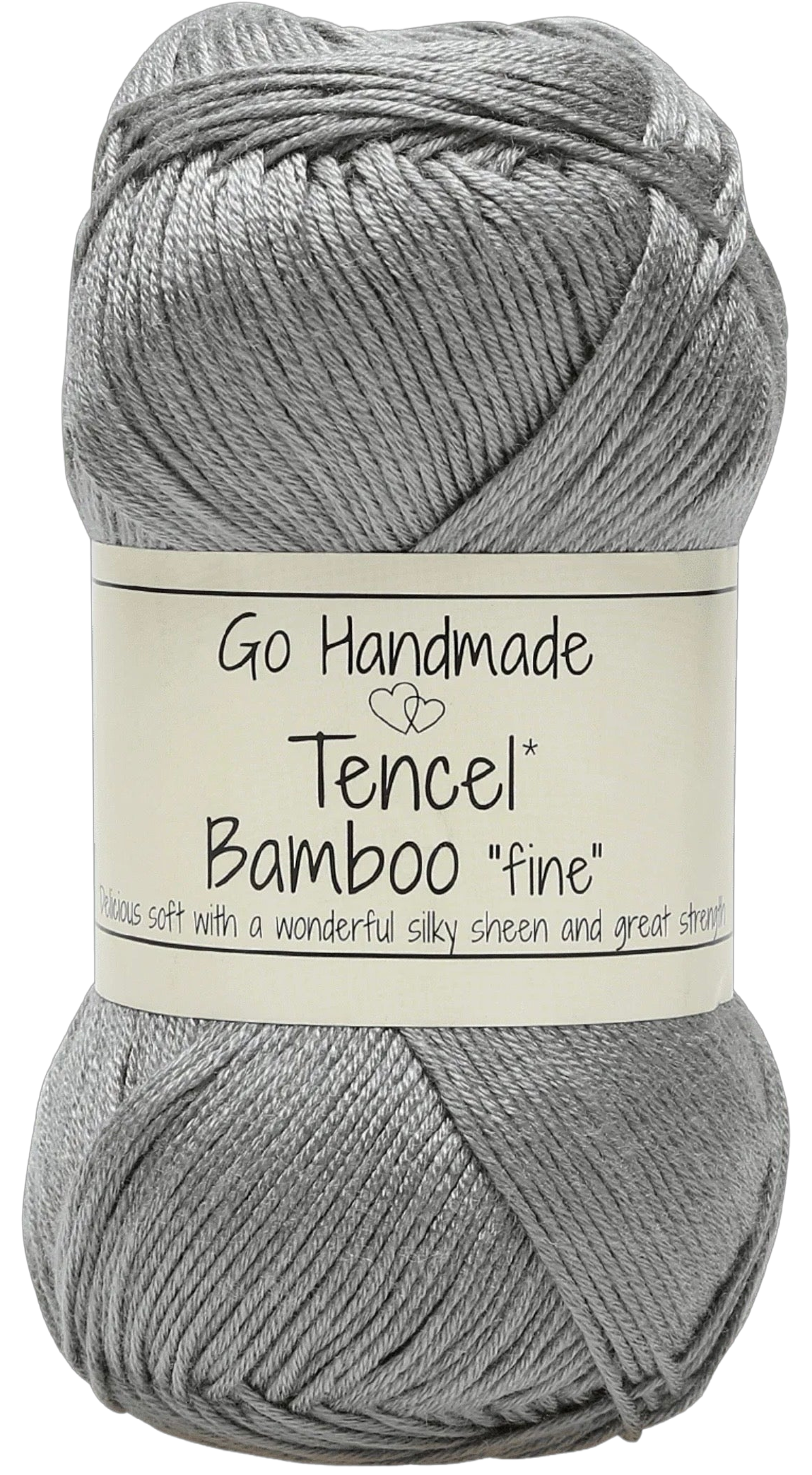 Tencel Bamboo Fine ball, shade Grey (grey)