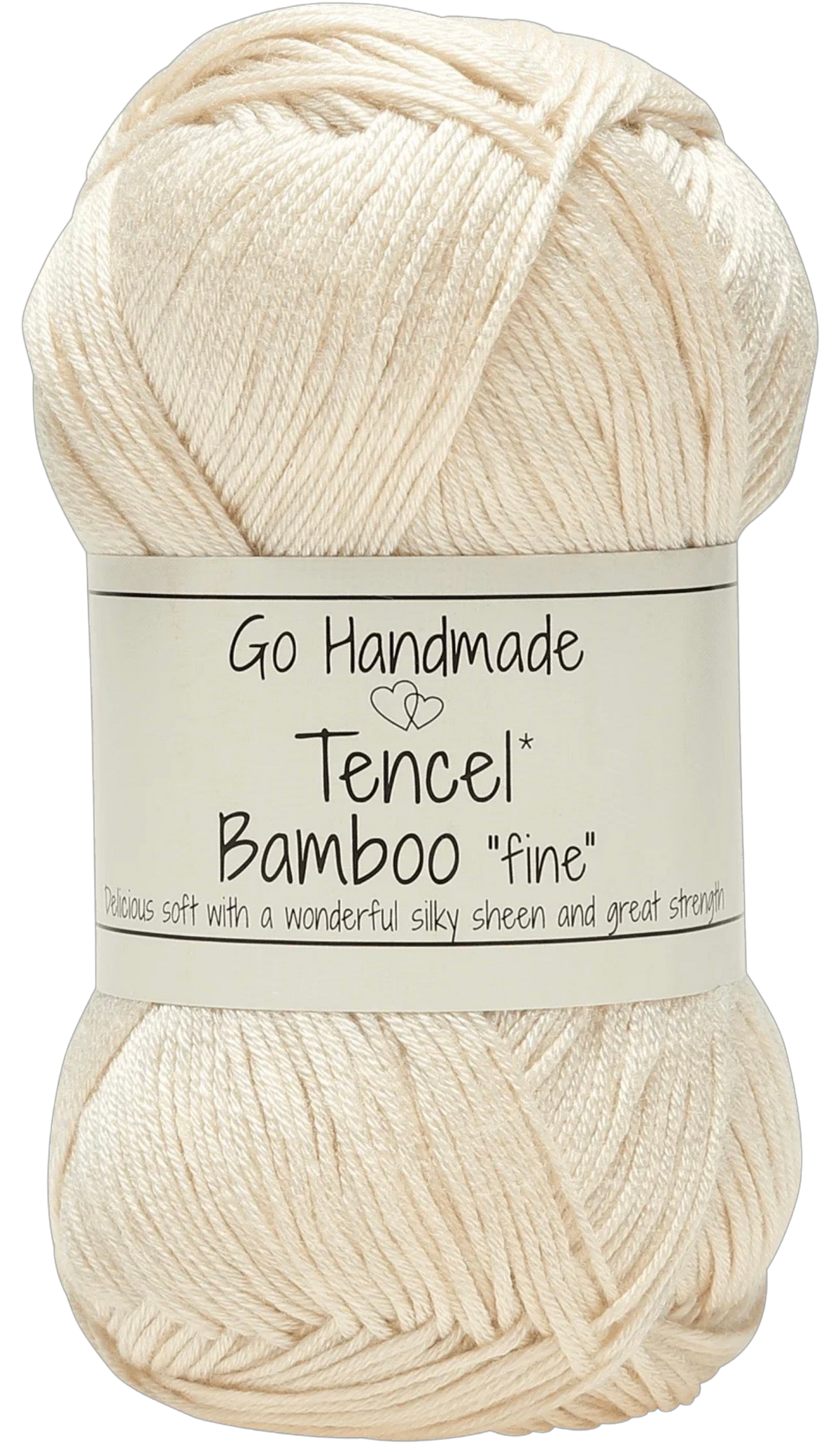 Tencel Bamboo Fine ball, shade Off white (off-white)