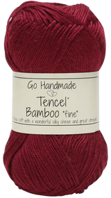 Tencel Bamboo Fine – Tencel & Bamboo Yarn · Soft burgundy