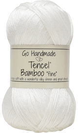 Tencel Bamboo Fine – Tencel & Bamboo Yarn · White