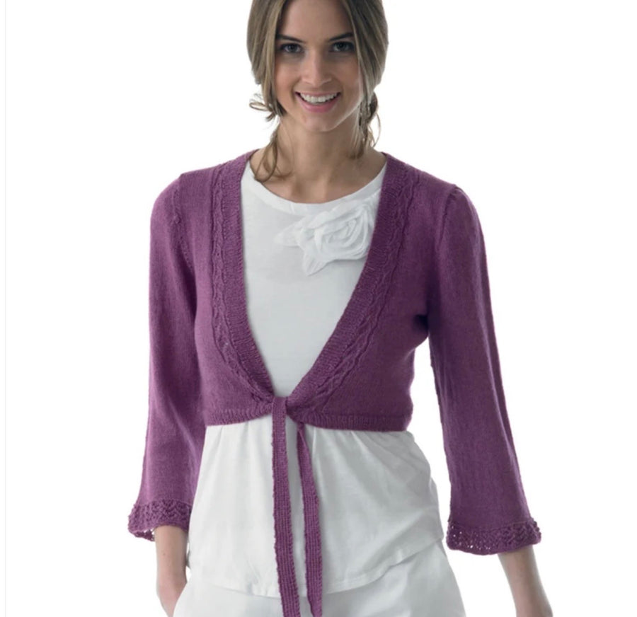 The mauve bolero