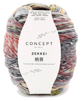 Zekkei · 103 grey-orange-red