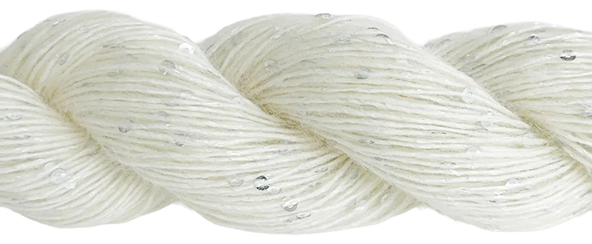 Bordeaux skein, shade 01 (white)