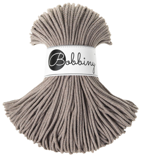 3mm Braided Cord — Coffee