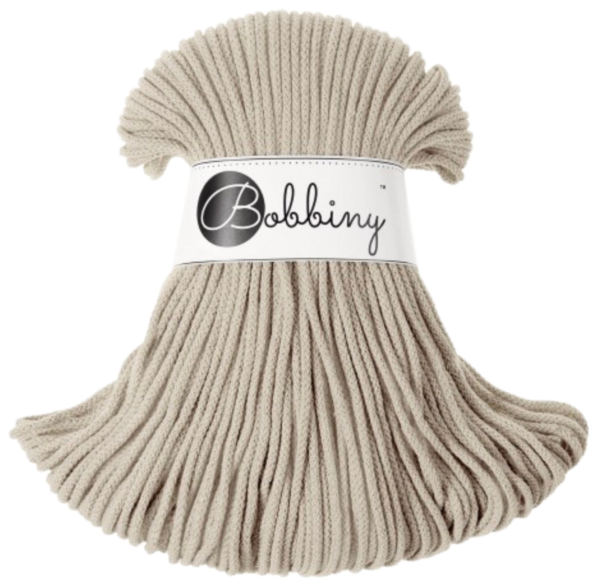 Bobbiny 3 mm ball, shade Beige (beige)
