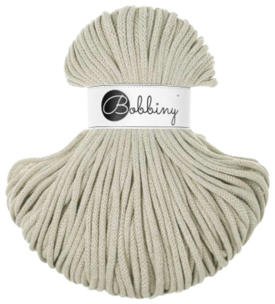 Bobbiny 5 mm ball, shade Pale olive (khaki)
