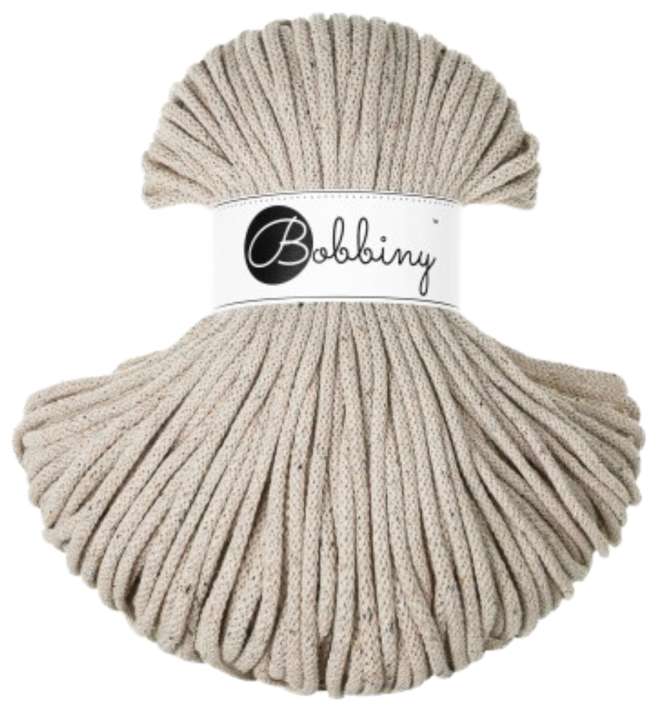 Bobbiny 5 mm ball, shade Leopard (brown)