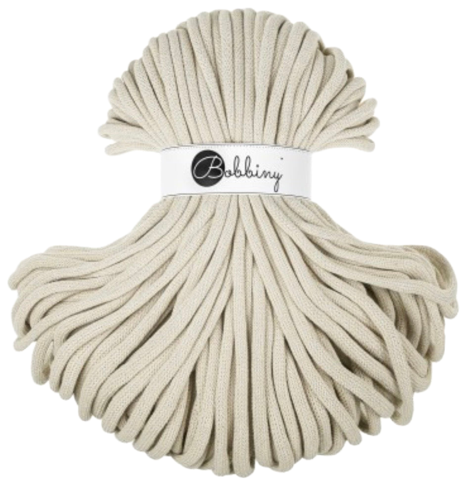Bobbiny 9 mm ball, shade Cashmere beige (beige)