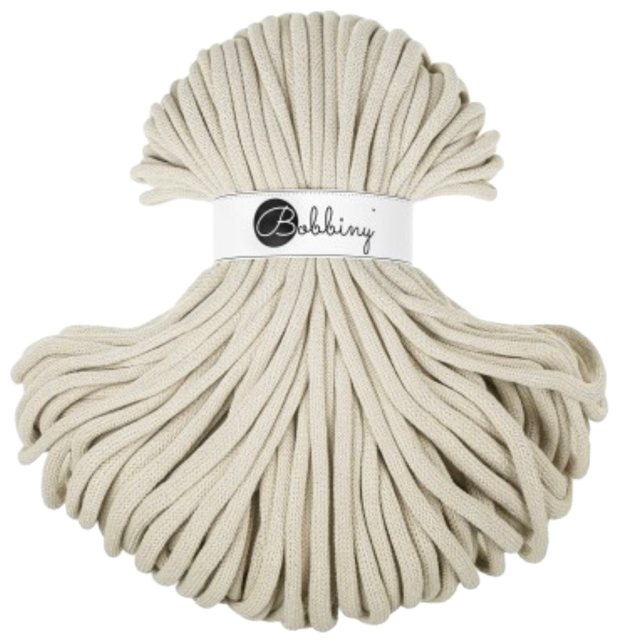 Bobbiny 9 mm ball, shade Cashmere beige (beige)