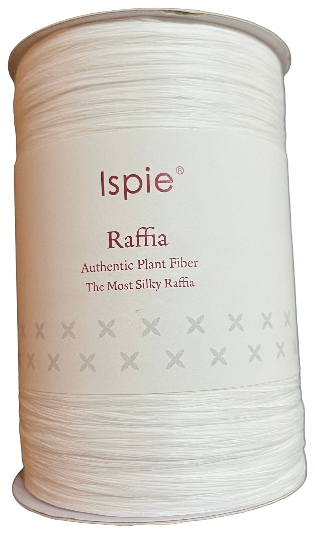 Ispie Raffia spool, shade 101A white (white)