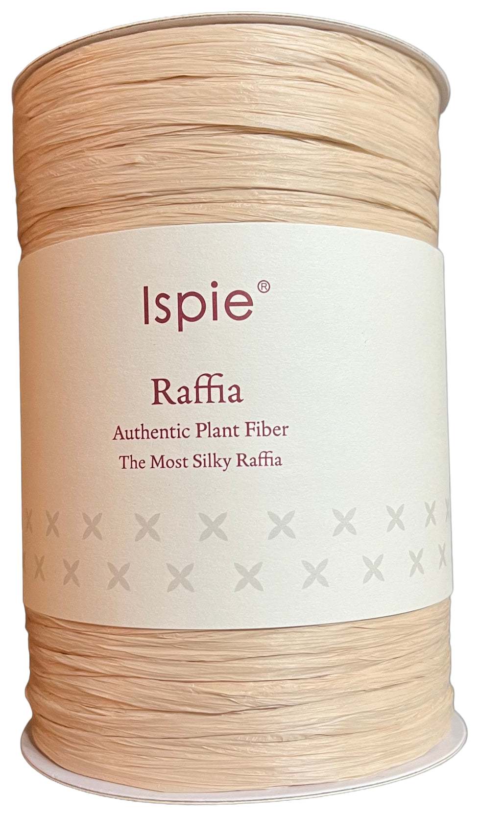 Ispie Raffia spool, shade 186A WHITE OAK (beige)