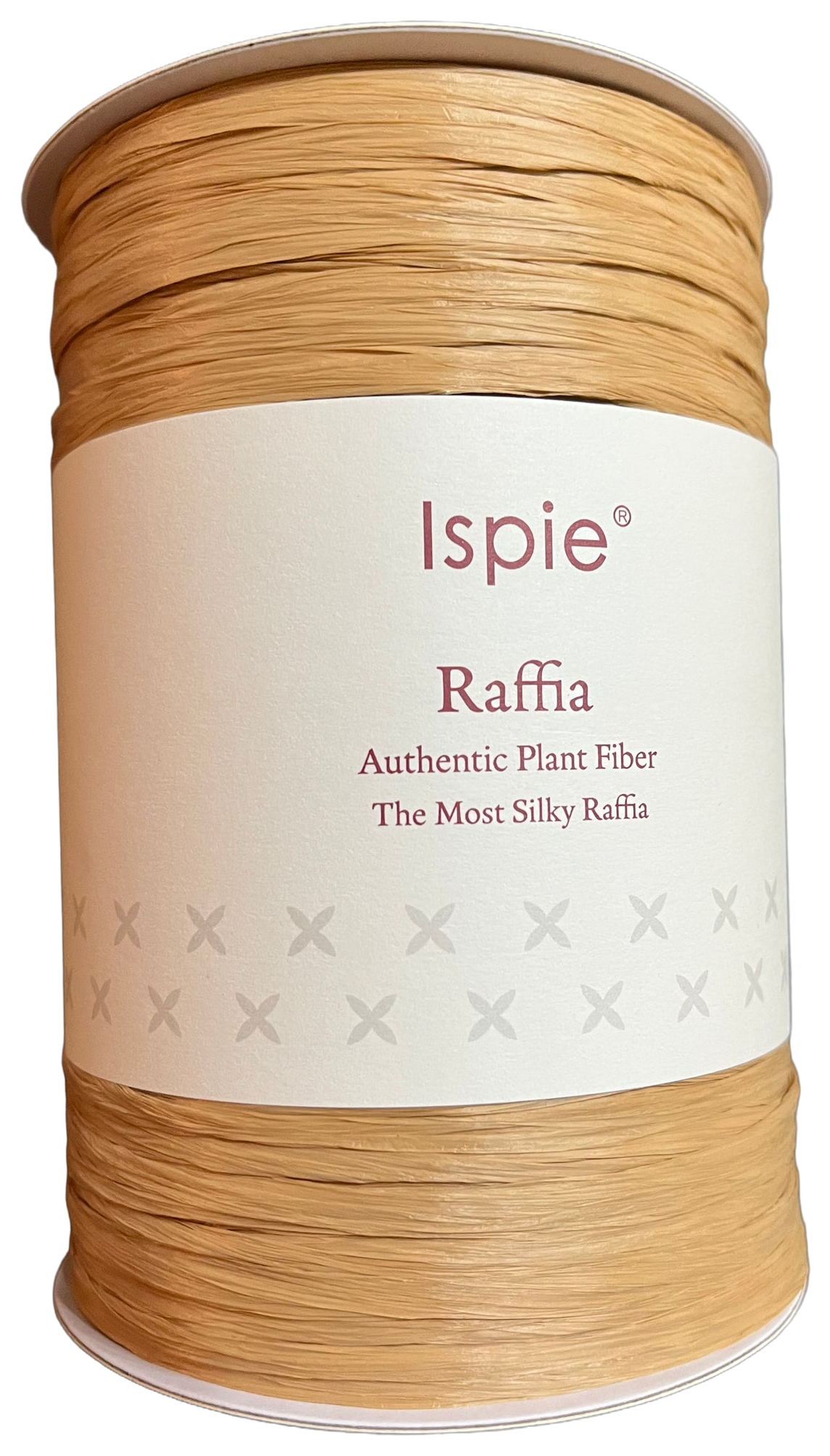 Ispie Raffia spool, shade 187A Kraft (beige)