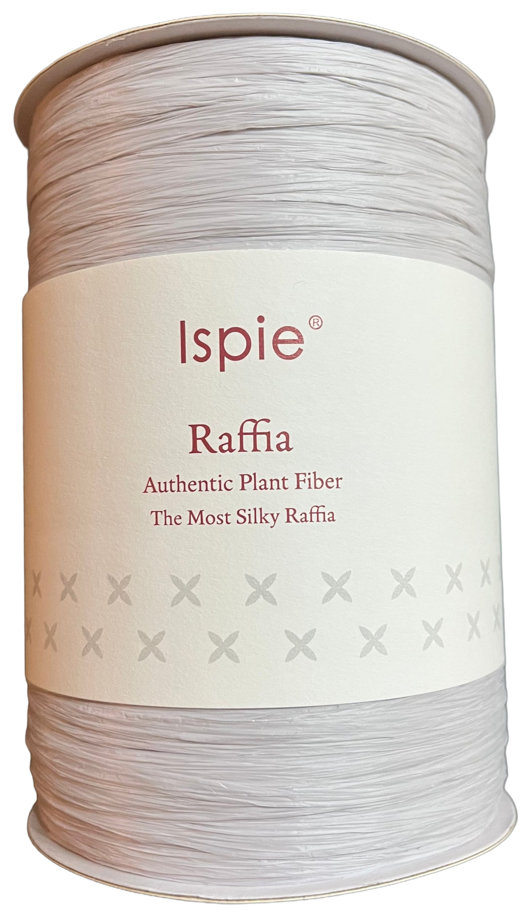 Ispie Raffia spool, shade 120A light grey (grey)