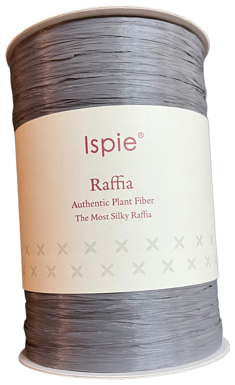 Ispie Raffia spool, shade 198A charcoal (grey)