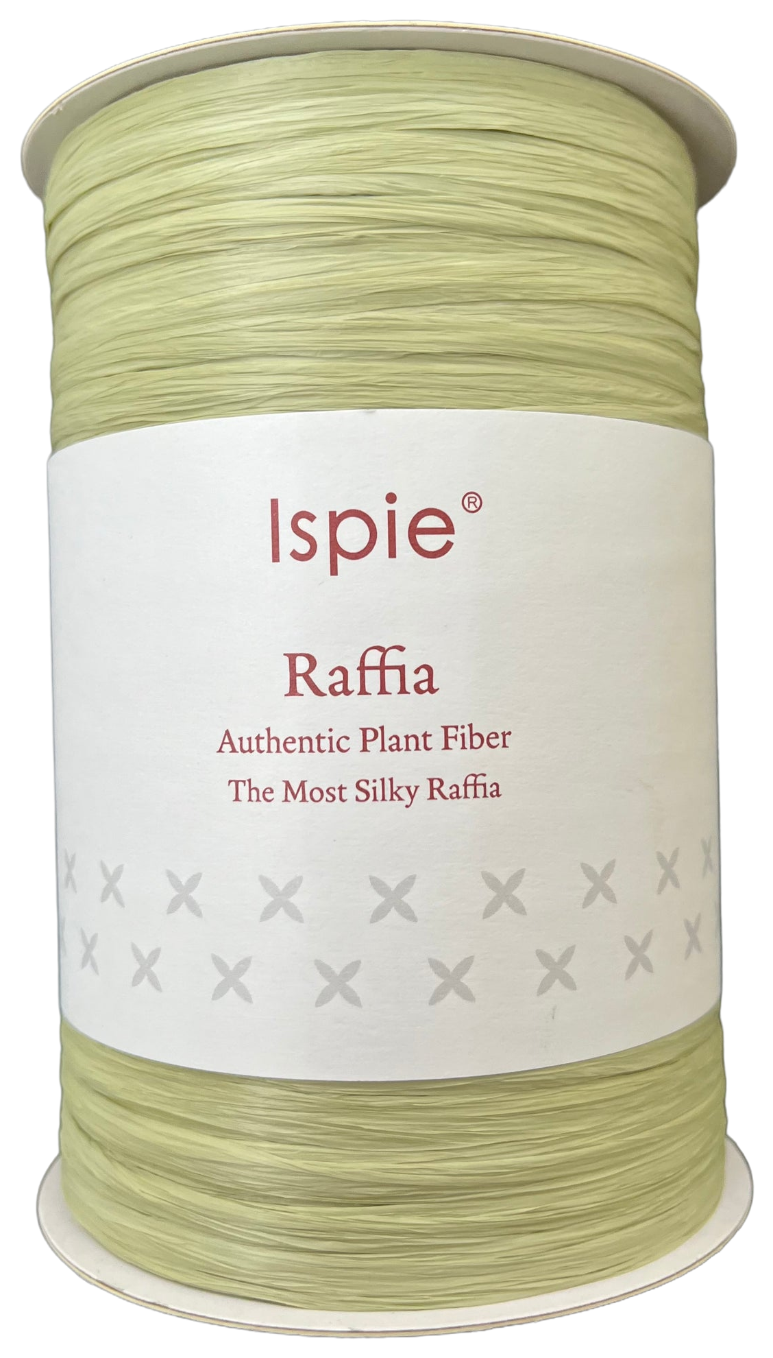 Ispie Raffia spool, shade D21 pistachio (green)