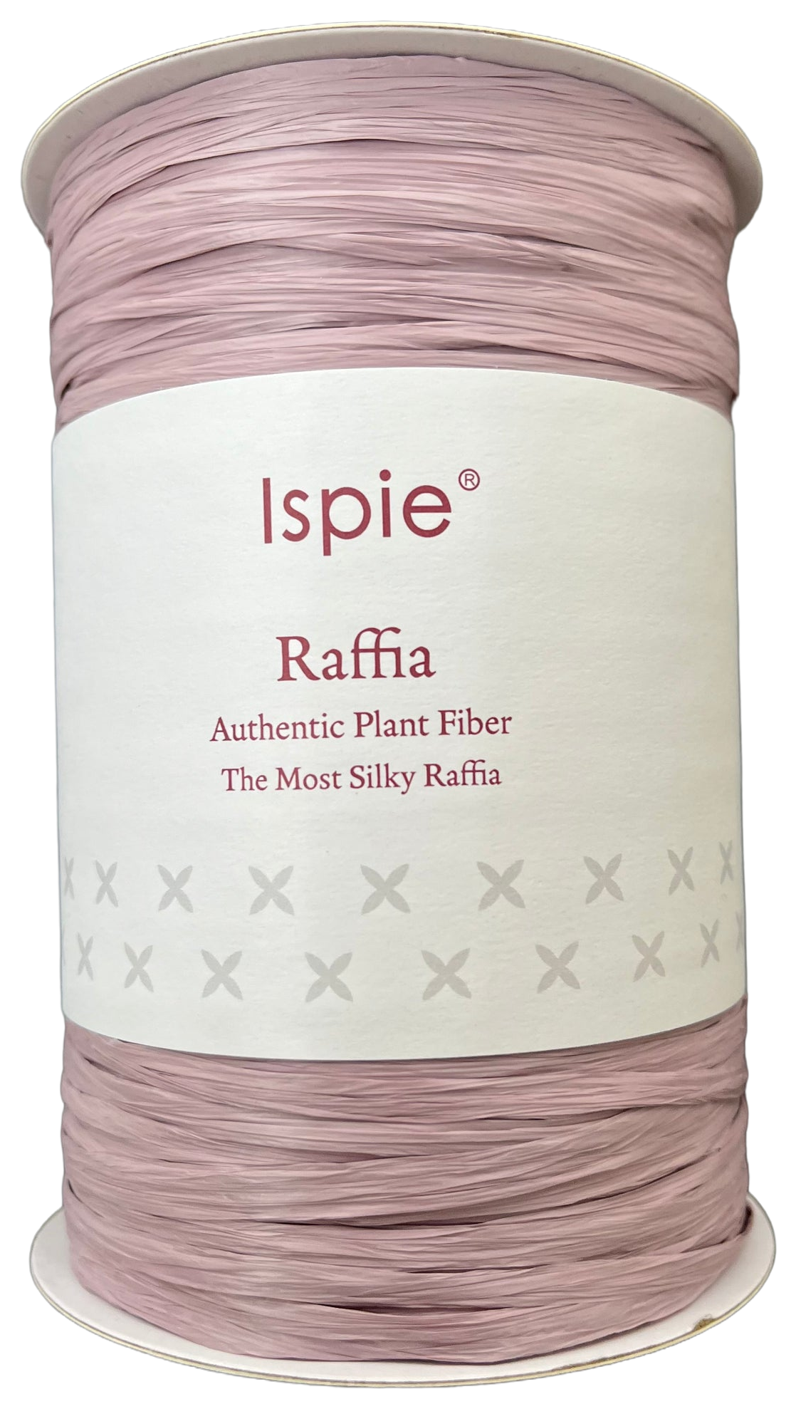 Ispie Raffia spool, shade 108F mauve (mauve)