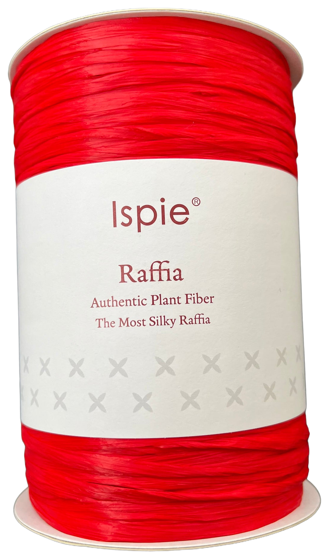 Ispie Raffia spool, shade D13 hot chili (red)