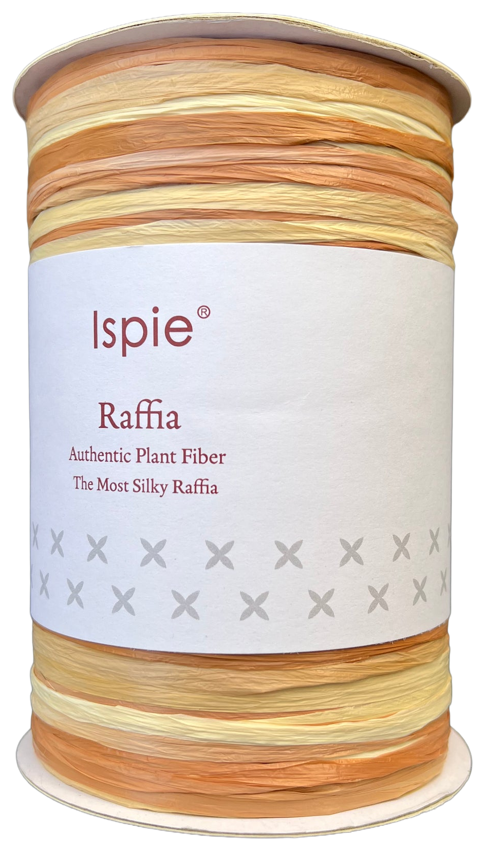 Ispie Raffia spool, shade Walnut tree (brown)