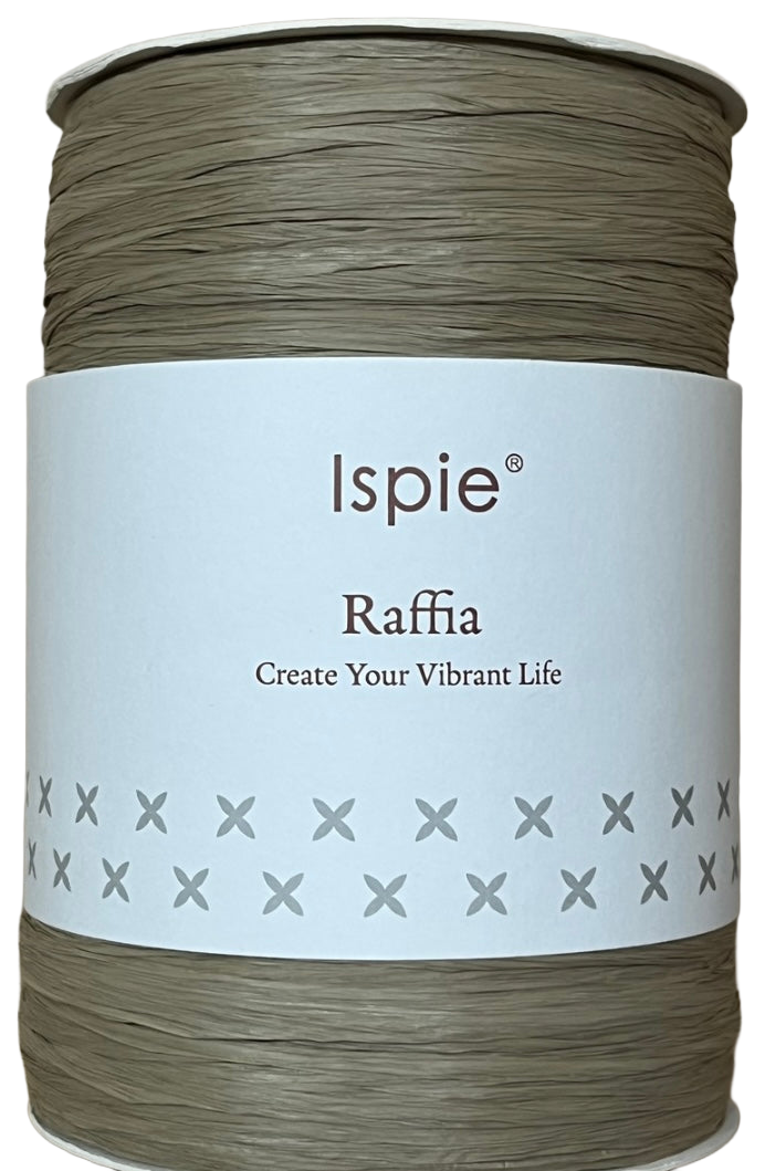 Ispie Raffia spool, shade Sandwood (taupe)
