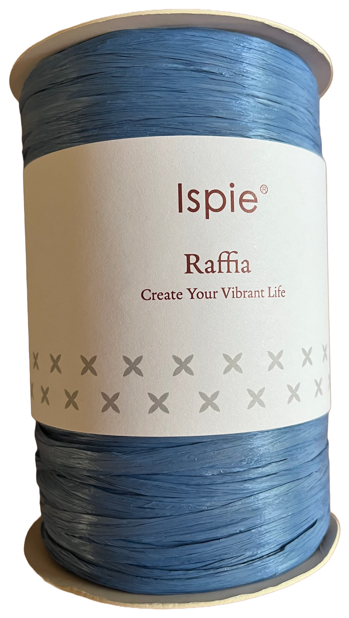 Ispie Raffia spool, shade Royal (blue)