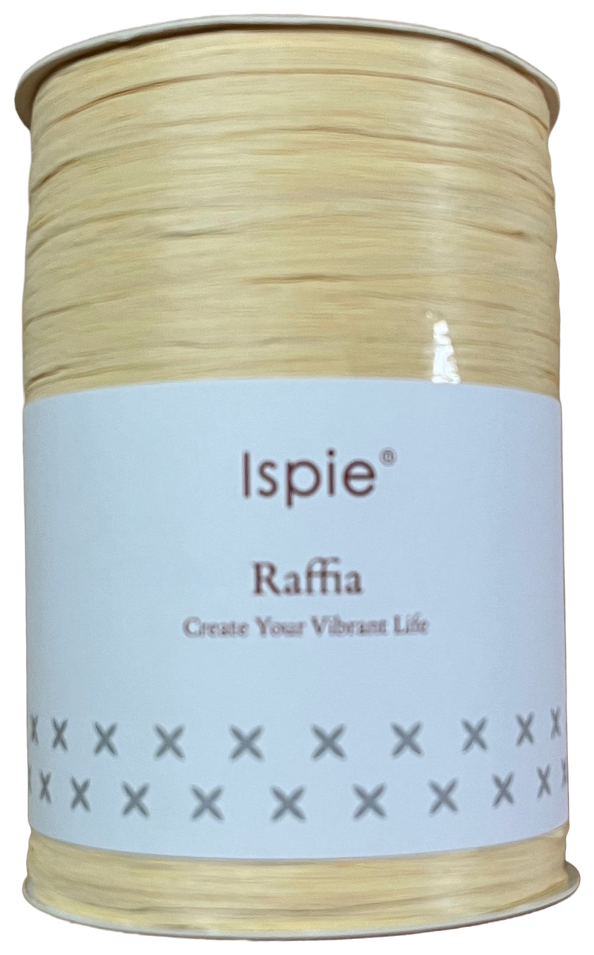 Ispie Raffia spool, shade Oatmeal (beige)