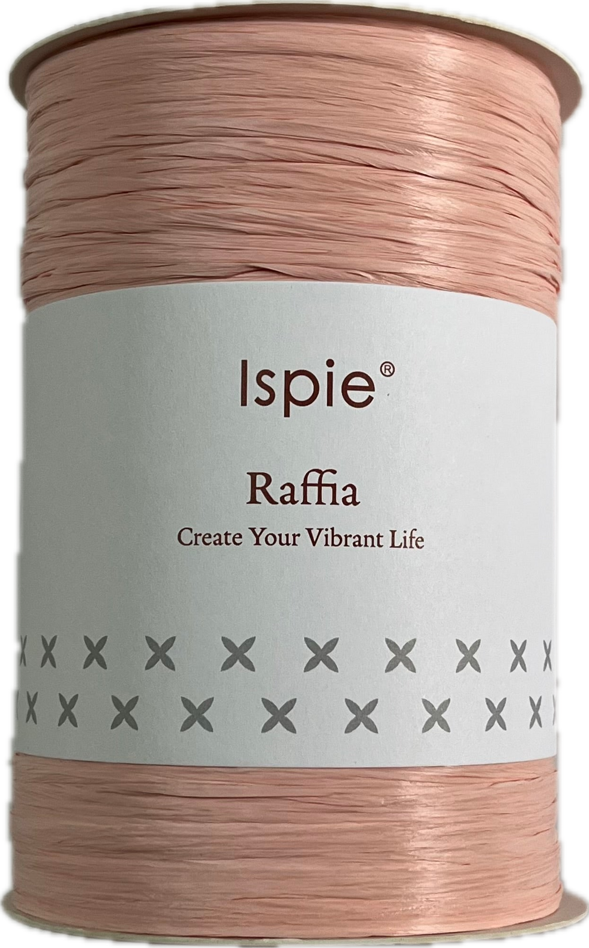 Ispie Raffia spool, shade Pink lemonade (pink)