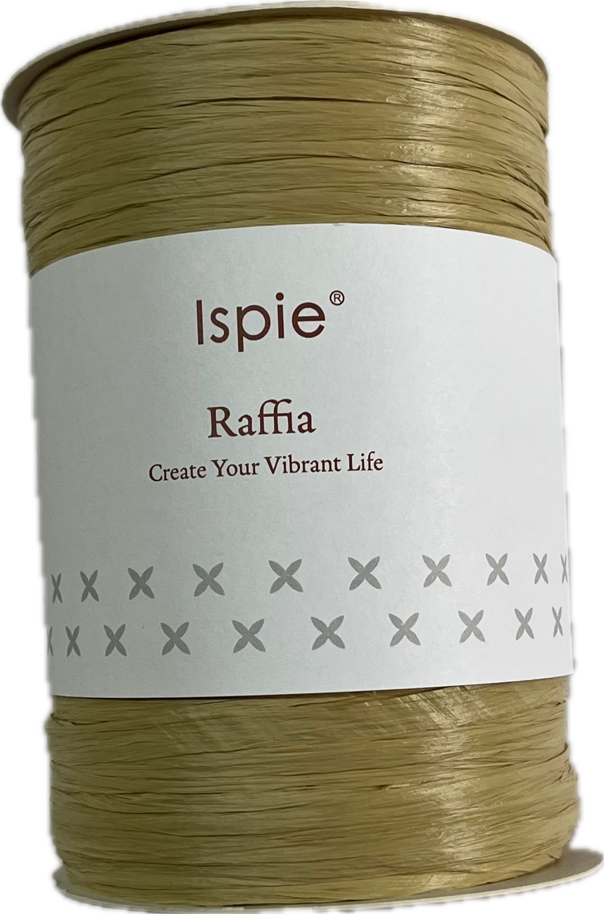 Ispie Raffia spool, shade Sage (khaki)