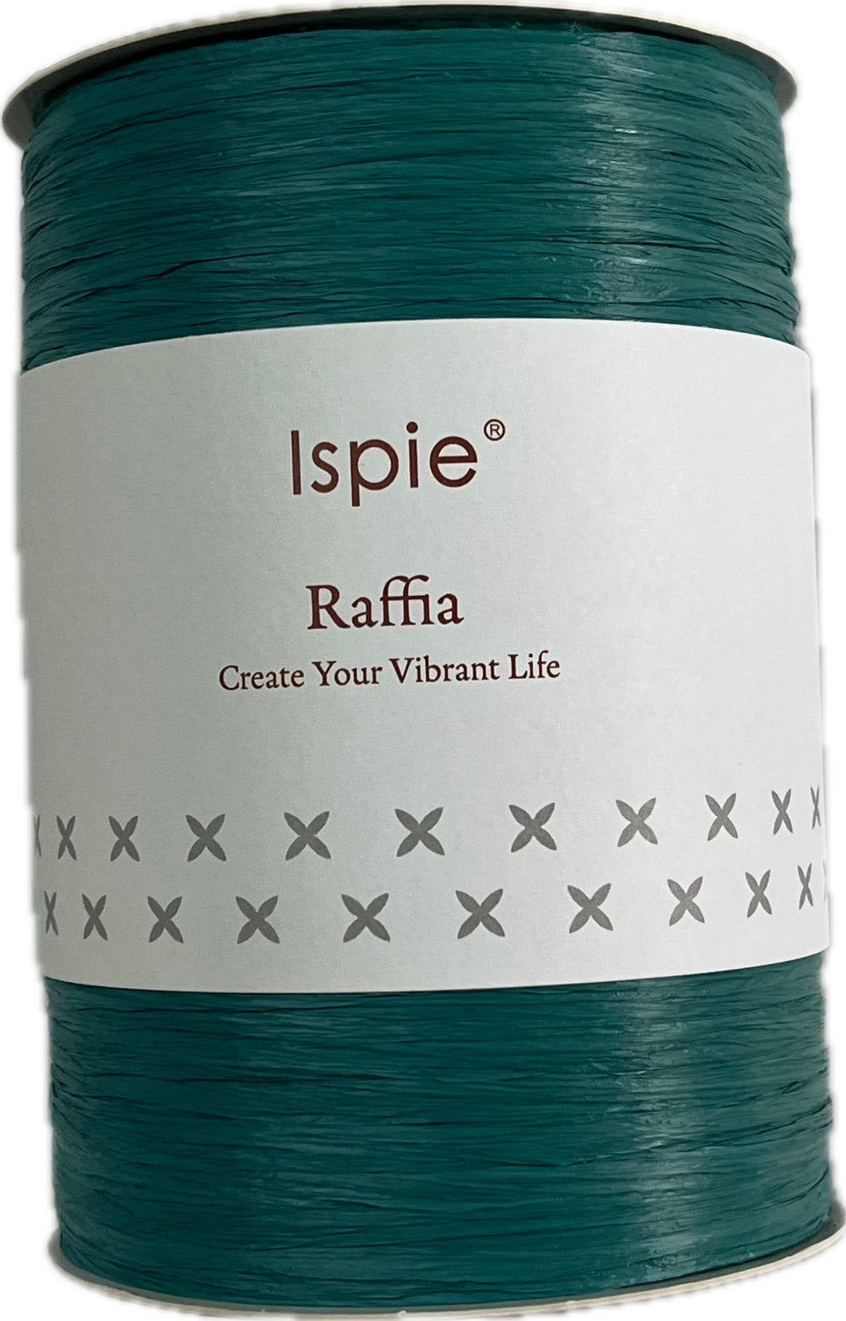 Ispie Raffia spool, shade Mineral green (green)
