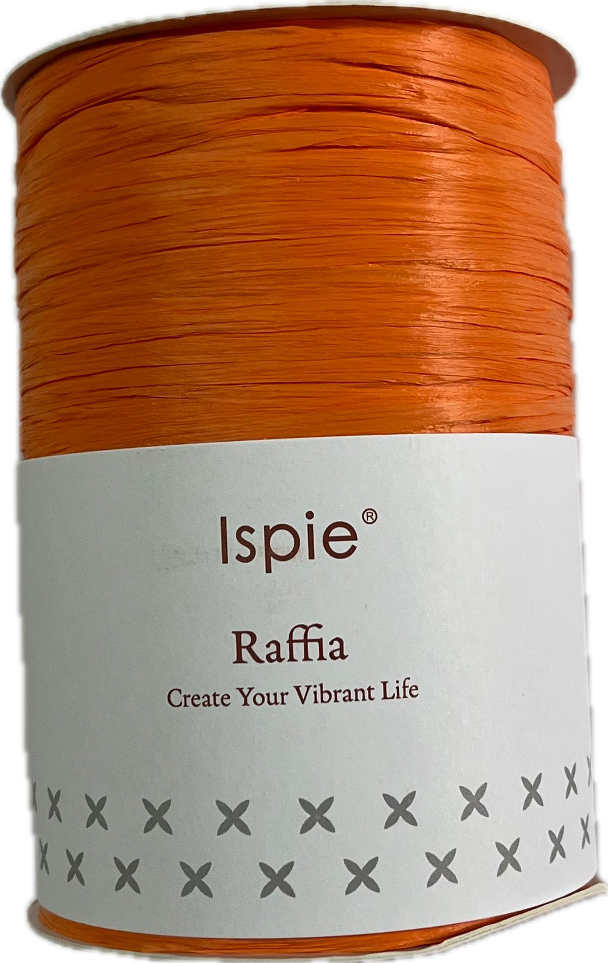 Ispie Raffia spool, shade Orange (orange)
