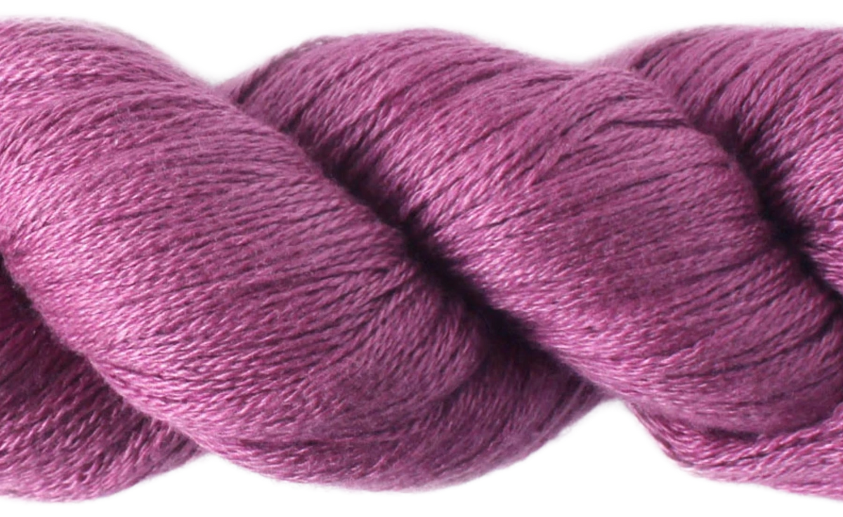 Silky Cashmere skein, shade F11 (fuchsia)