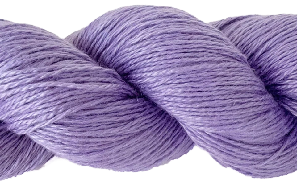 Silky Cashmere skein, shade F29 (purple)