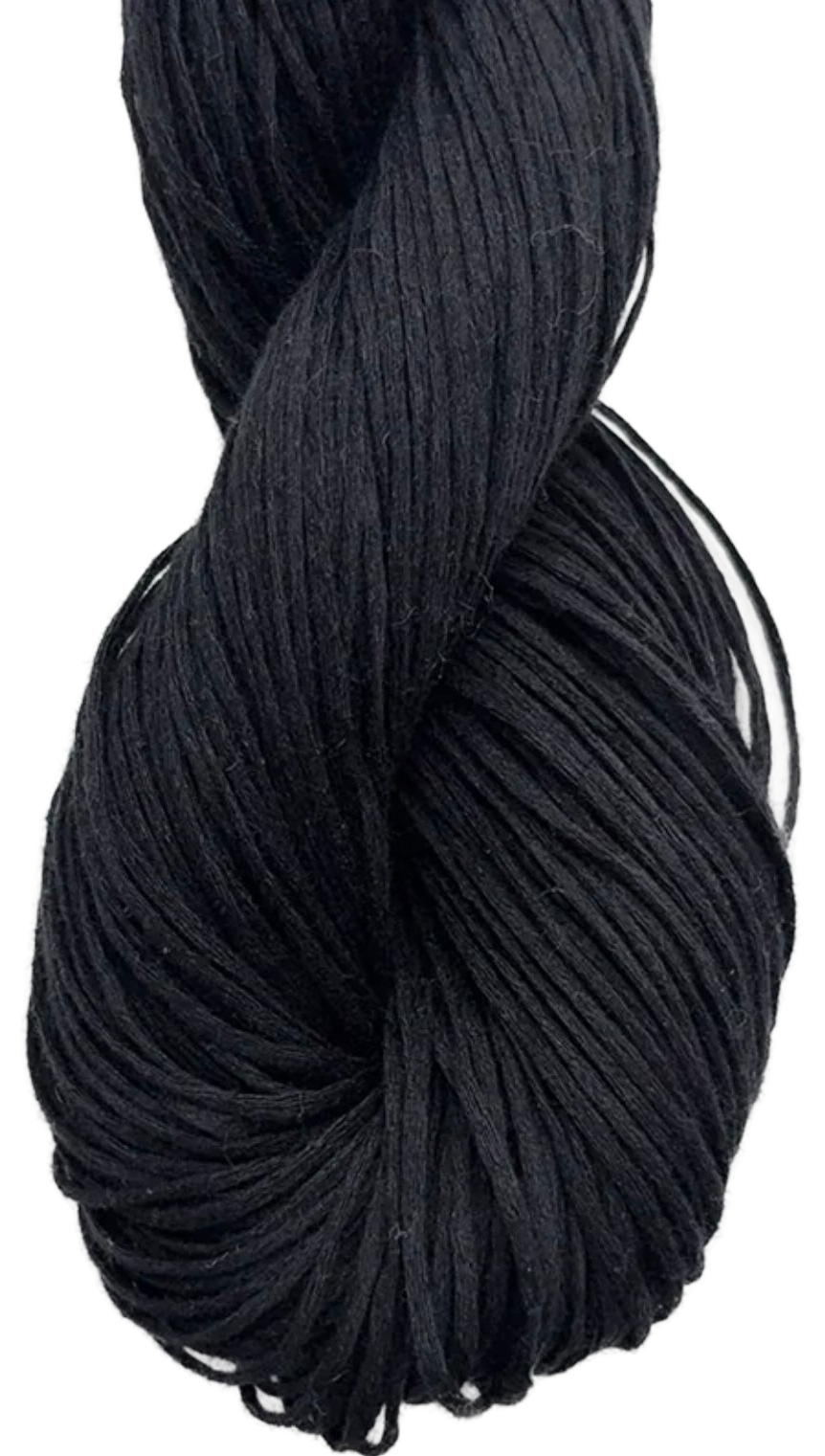 Rococo skein, shade B01 (black)