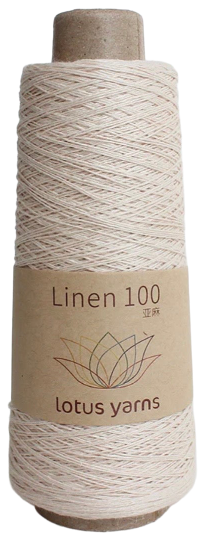 Linen 100 cone, shade 01 (off-white)