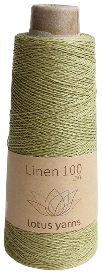 Linen 100 cone, shade 20 (green)