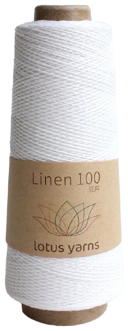 Linen 100 cone, shade 30 (white)