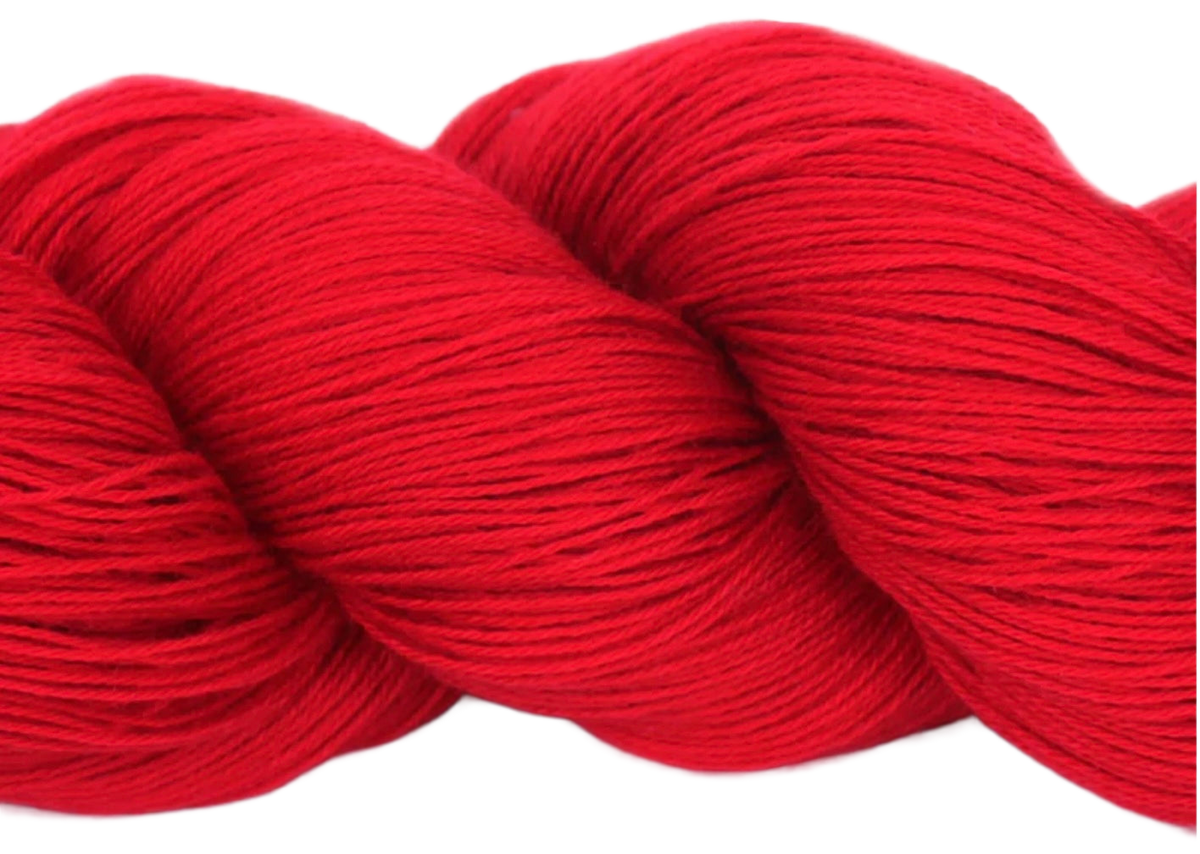 Swan Lake skein, shade C12 (red)