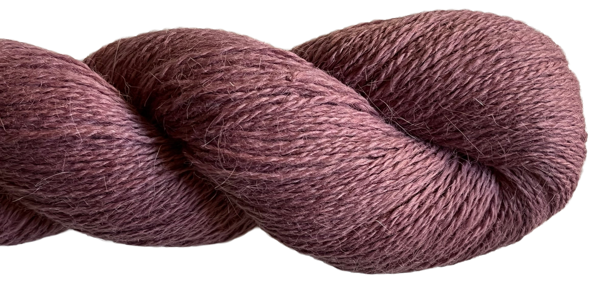 New Bunny Art skein, shade 076 (mauve)